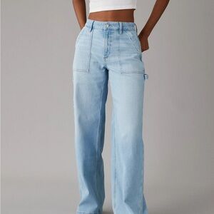 American Eagle wide leg Light Blue Women's Jeans